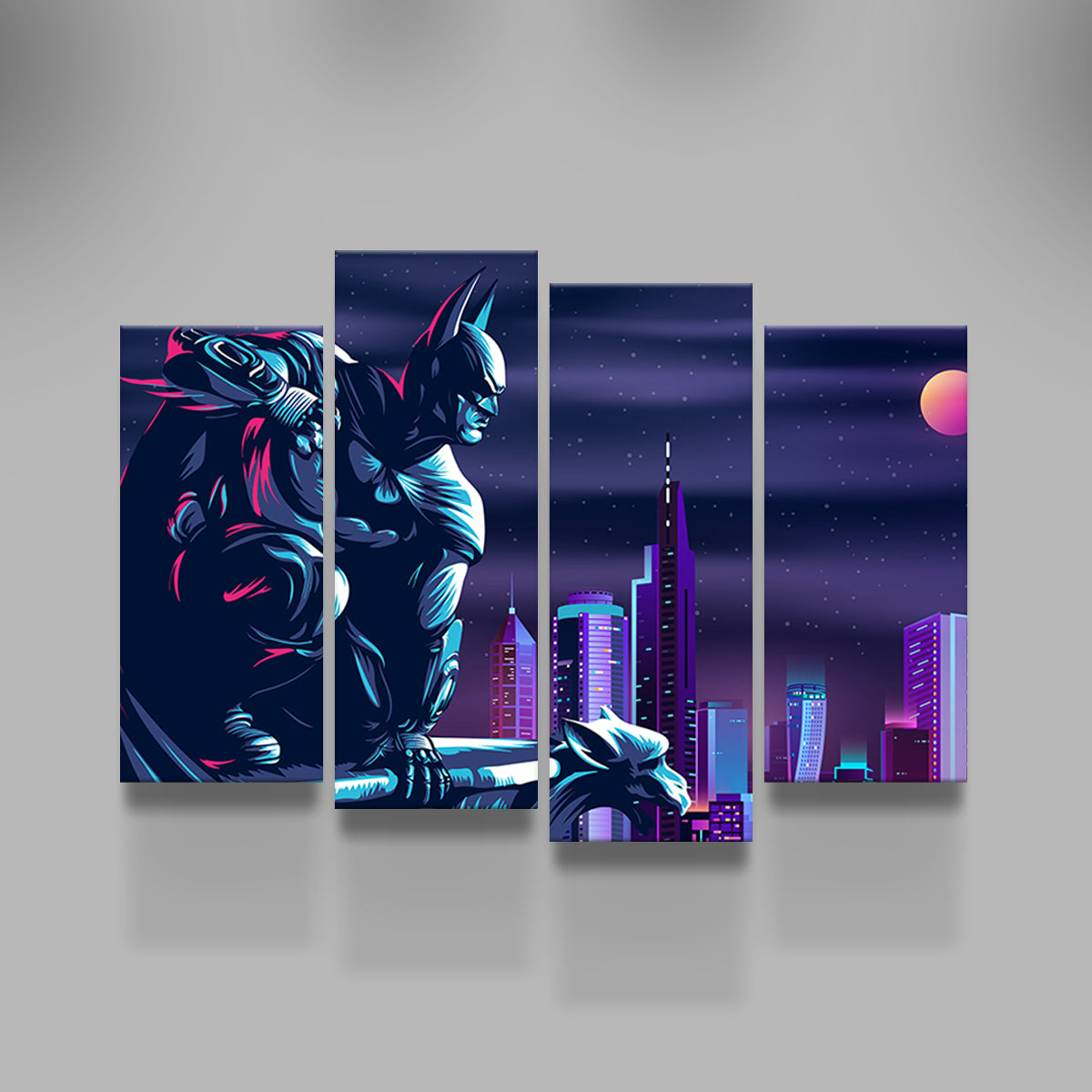 The Fearless Batman Wall Art