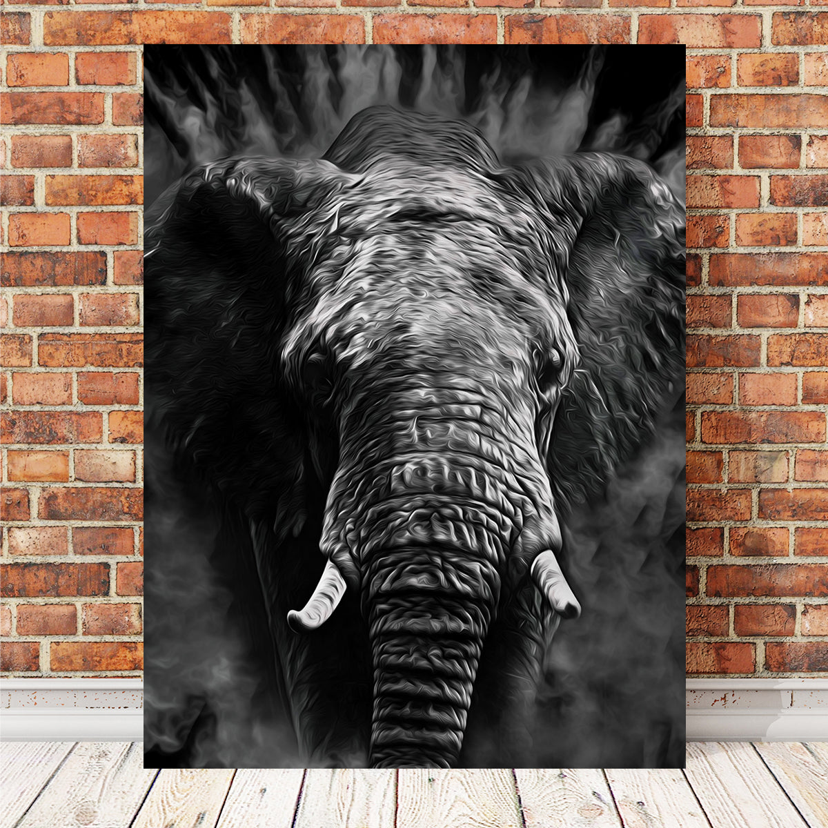 The Elephant Wall Art