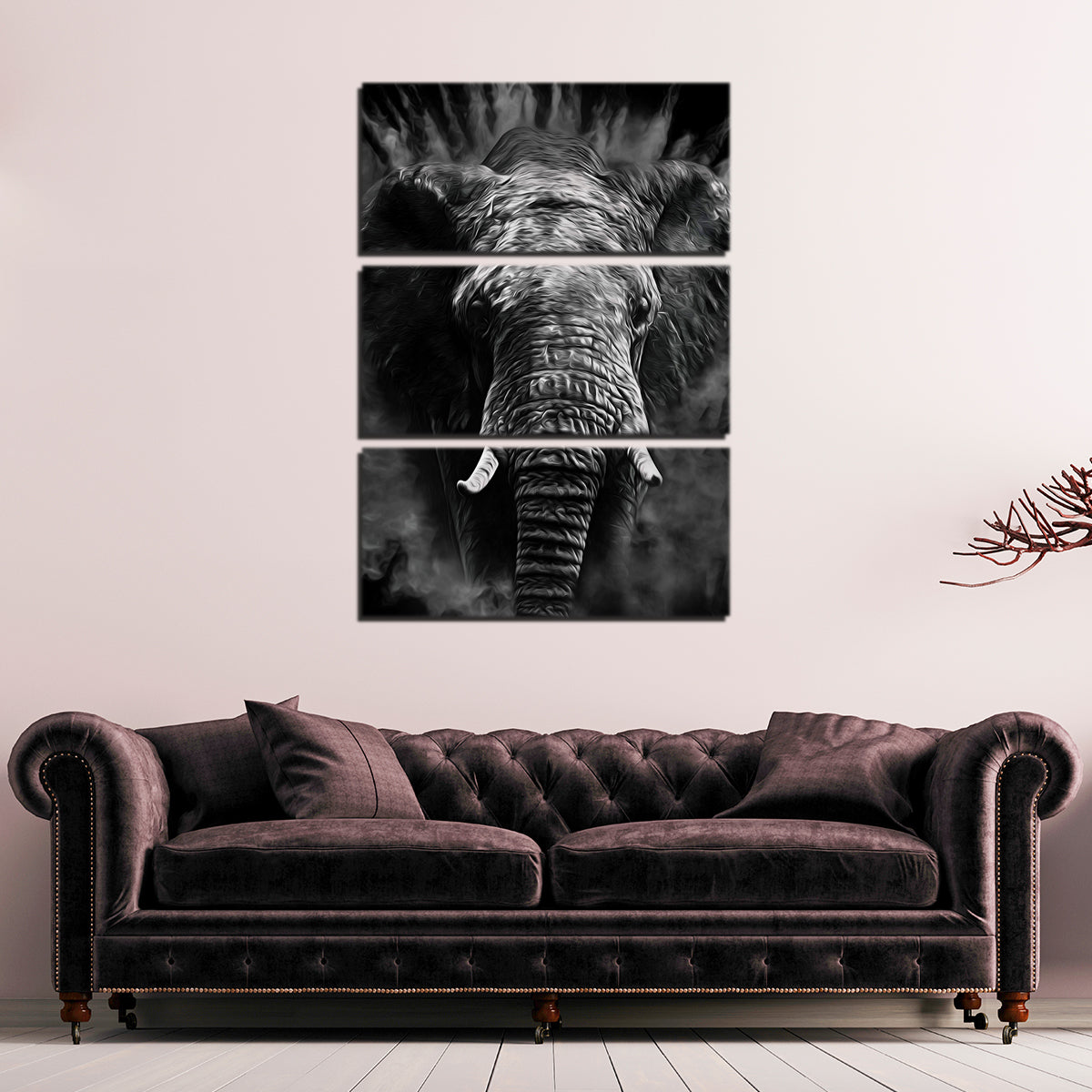 The Elephant Wall Art