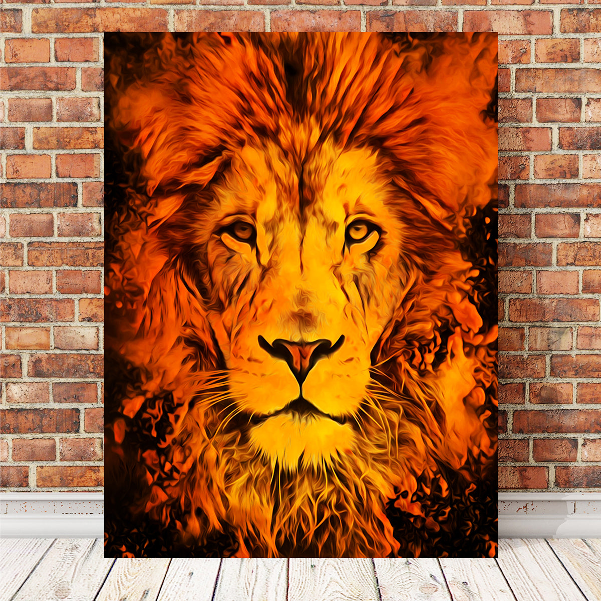 The Lion Wall Art