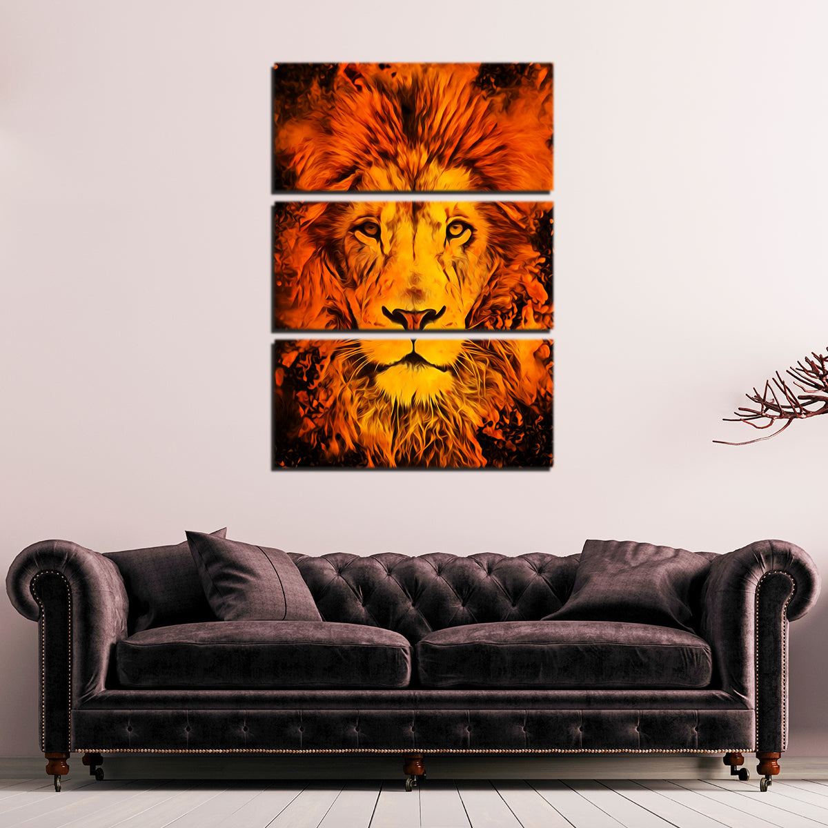 The Lion Wall Art