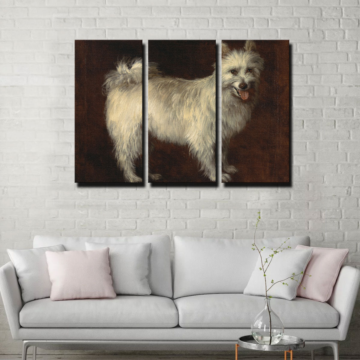 Spitz Dog Wall Art
