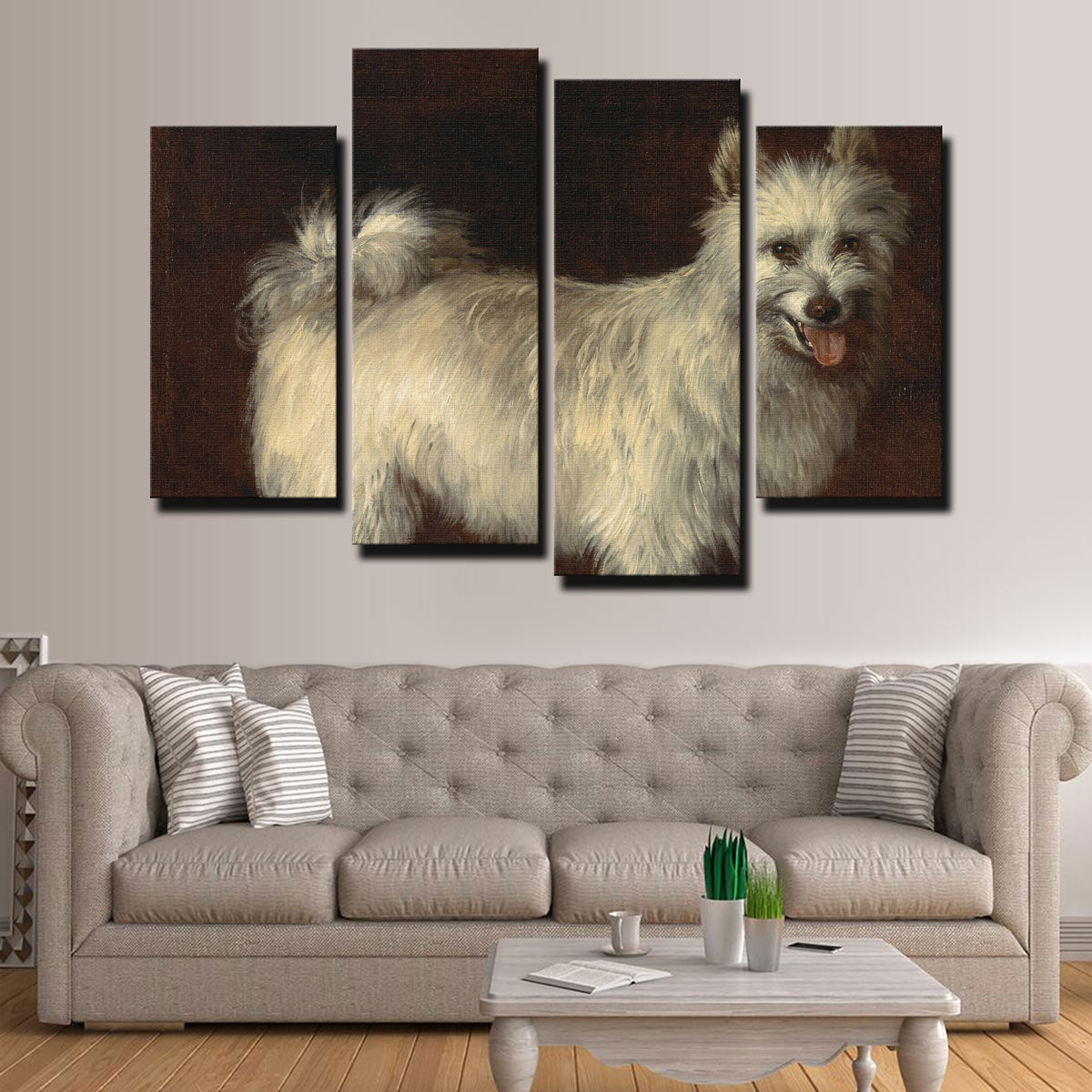 Spitz Dog Wall Art