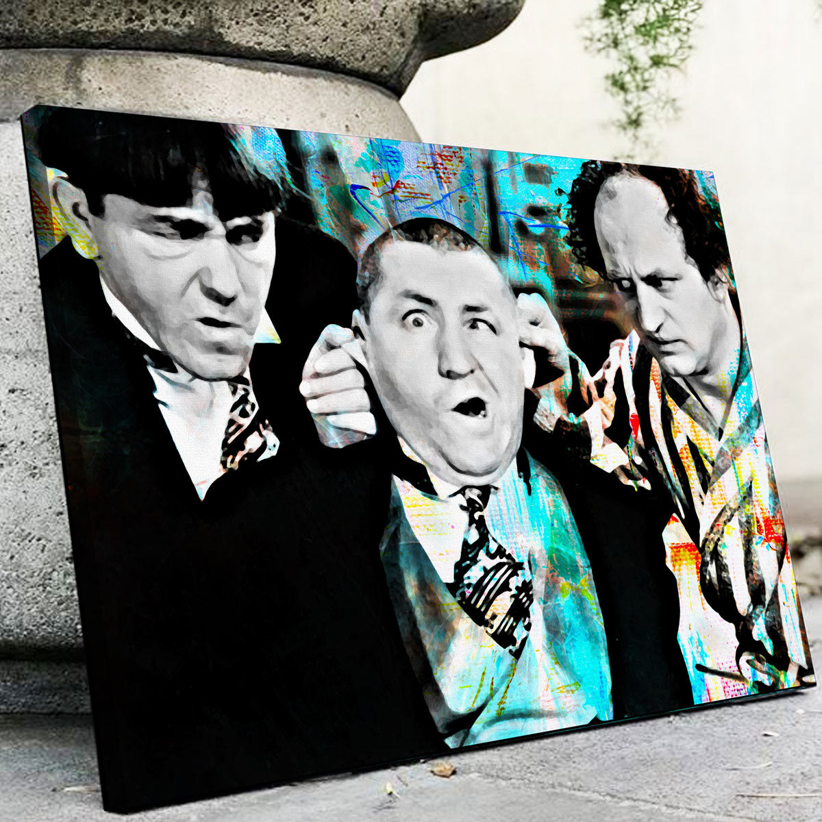 Three Stooges Canvas Set