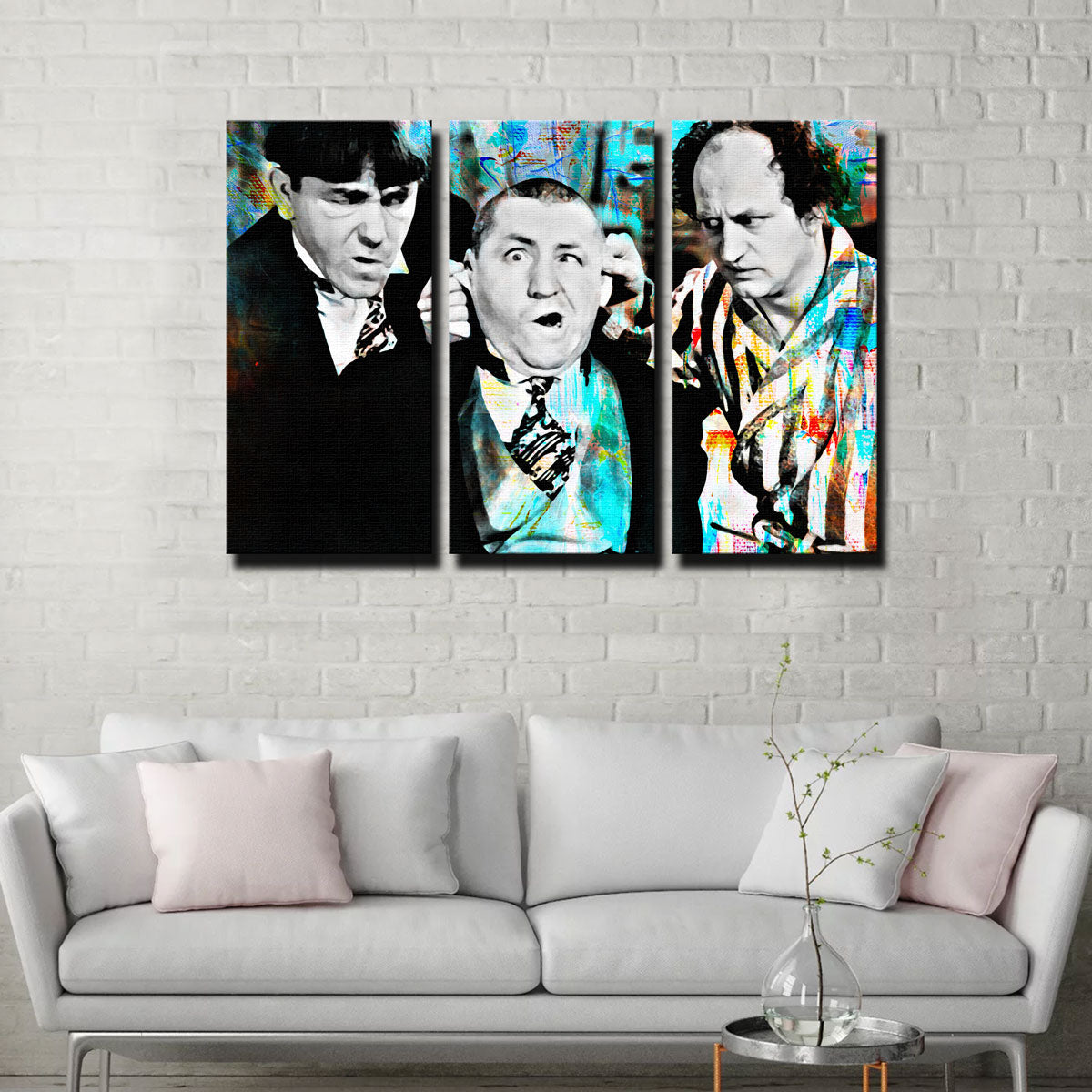 Three Stooges Canvas Set