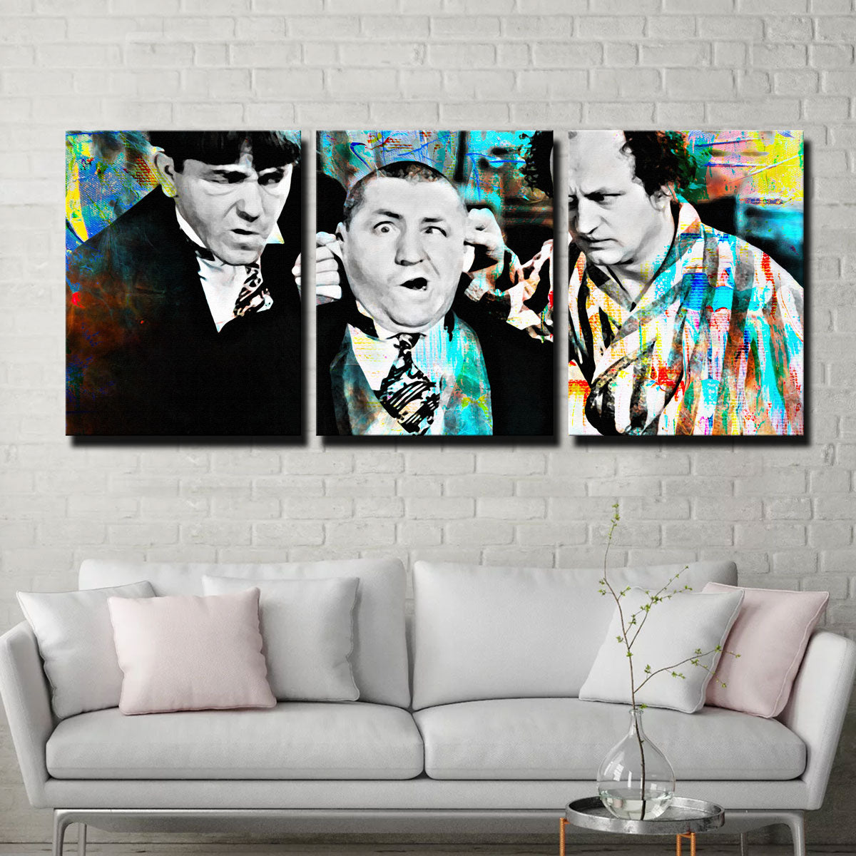 Three Stooges Wall Art