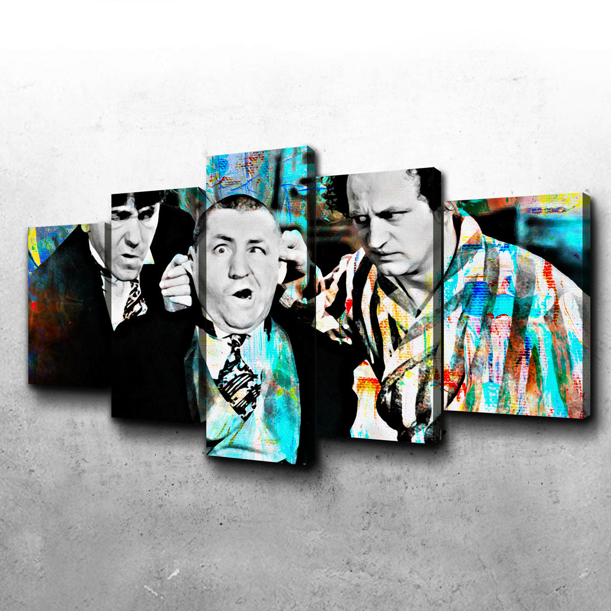 Three Stooges Wall Art