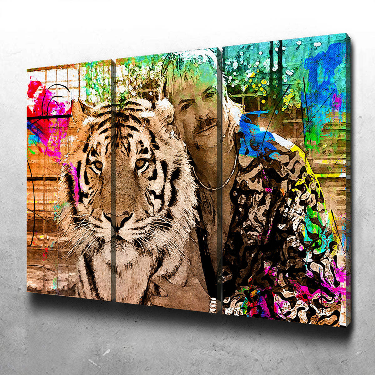 Tiger King Canvas Set