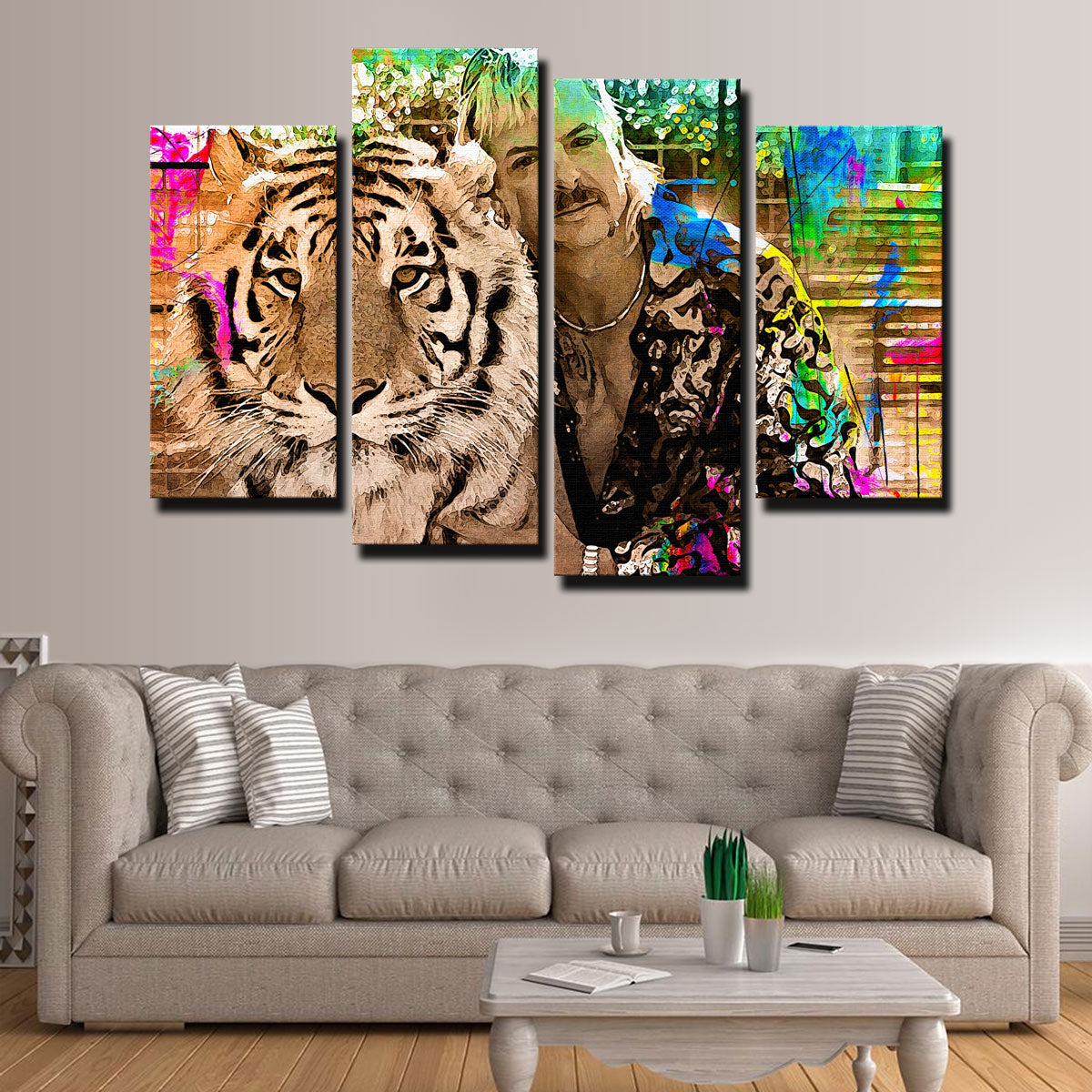 Tiger King Wall Art