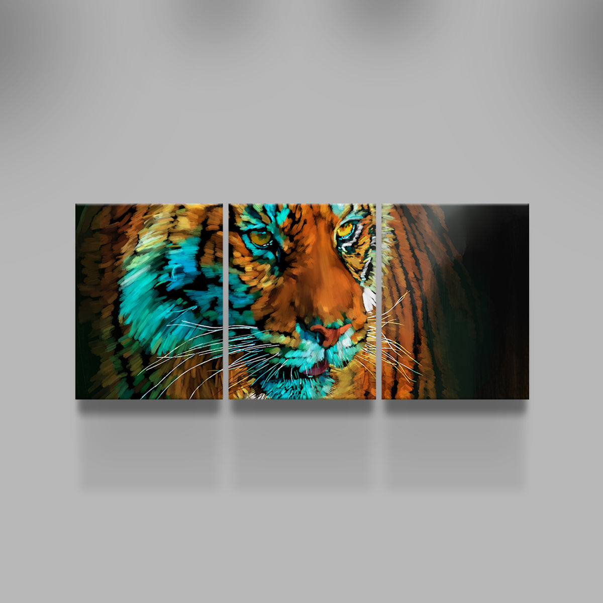 Tiger In the Light Wall Art