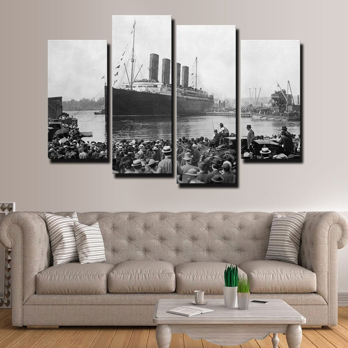 RMS Lusitania Canvas Set