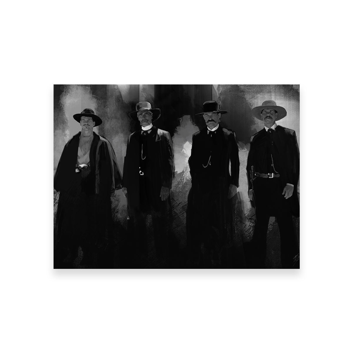 Tombstone Gang Wall Art