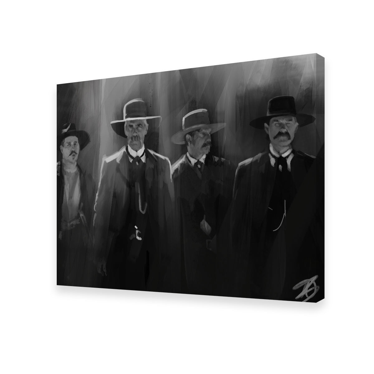 Tombstone Lineup Wall Art