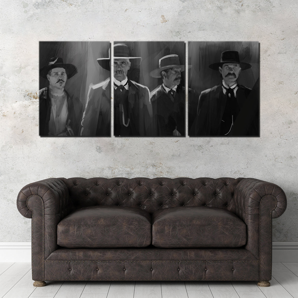 Tombstone Lineup Wall Art