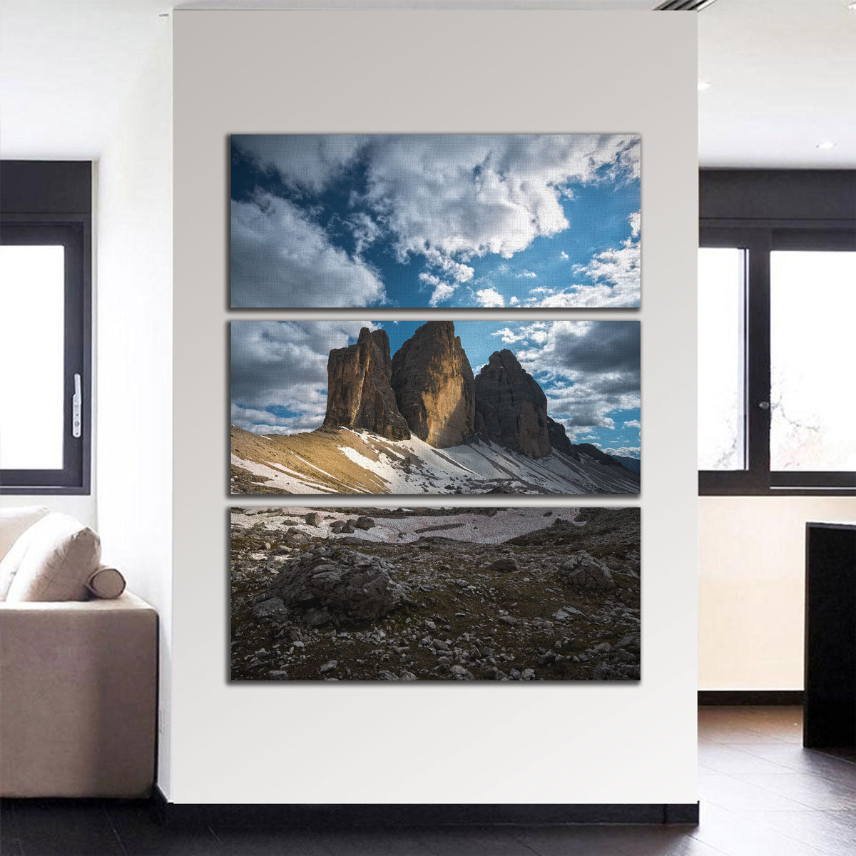 Tre Cime orders di Lavaredo After Storm - Canvas