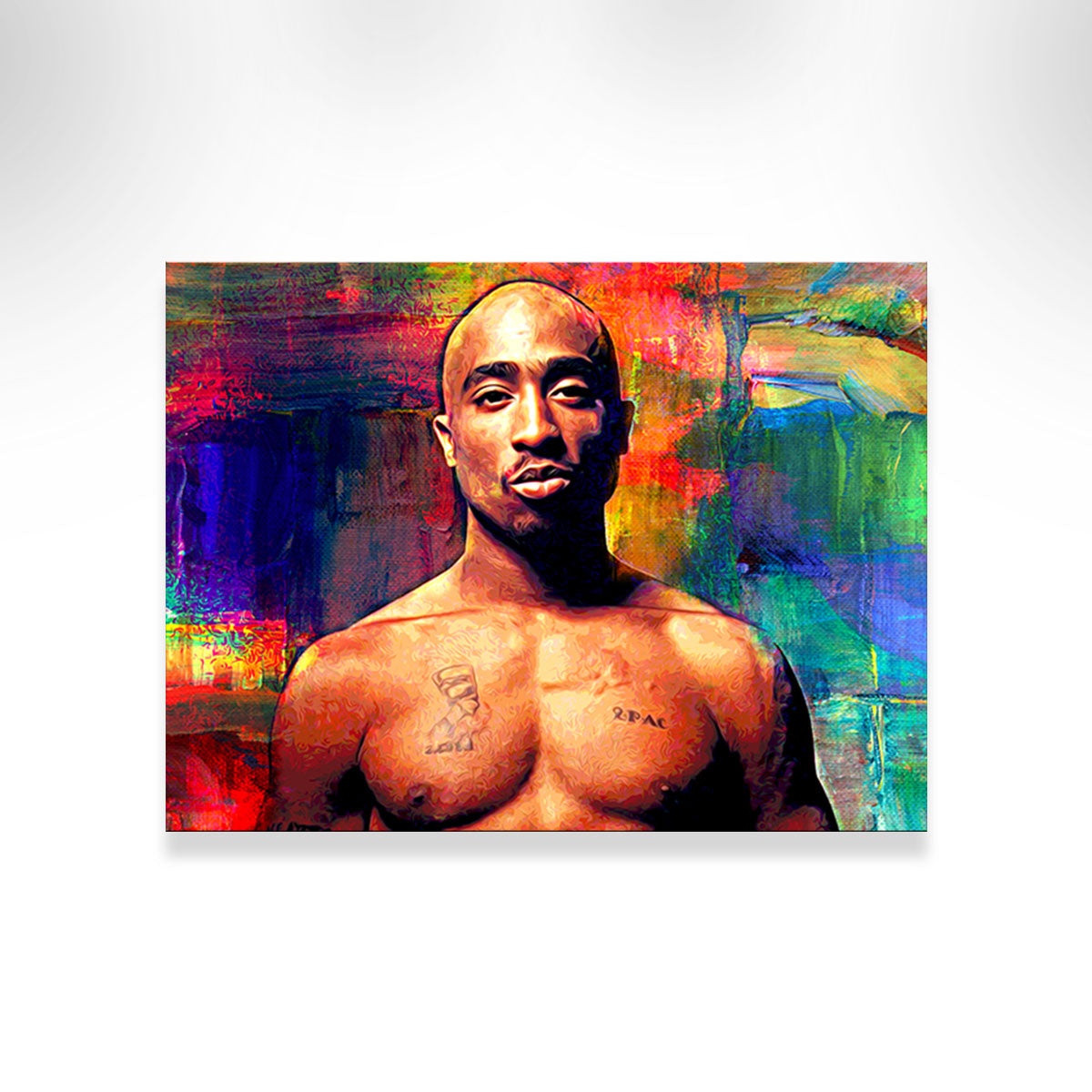 Canvas or Print Stretched Canvas Giclee Reproduction Art Print Tupac Revolutionary cheapest Art Rainbow Blackbird Music Art Black Lives Matter Art