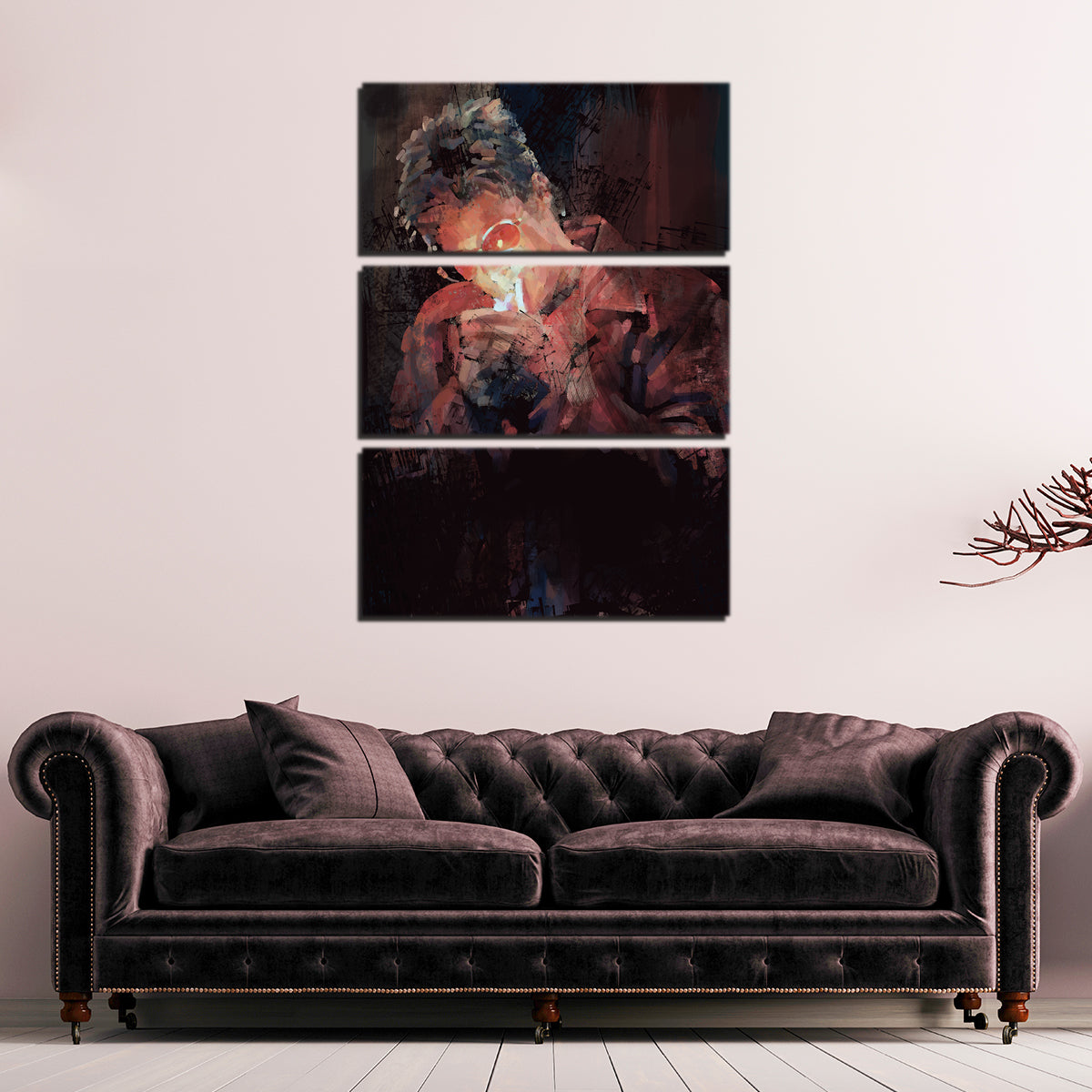 Smoking Tyler Wall Art