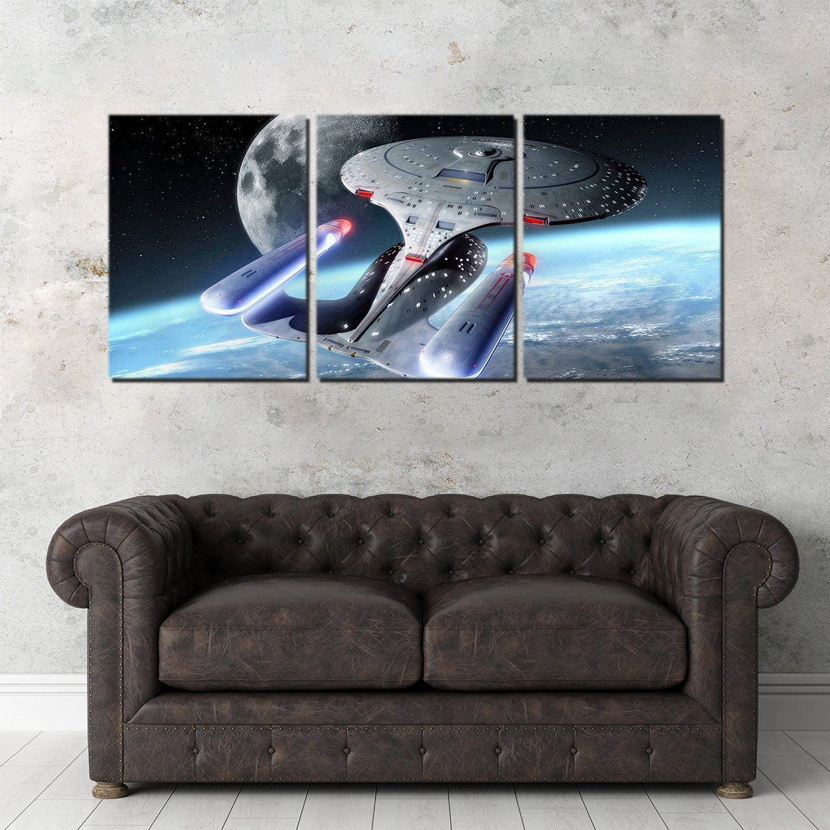 USS Enterprise-D Wall Art