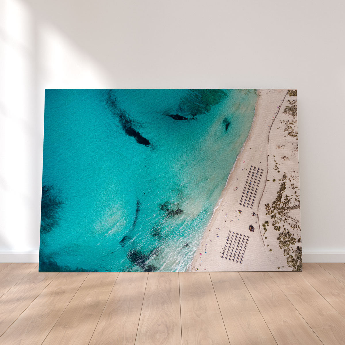 Umbrella Beach Wall Art