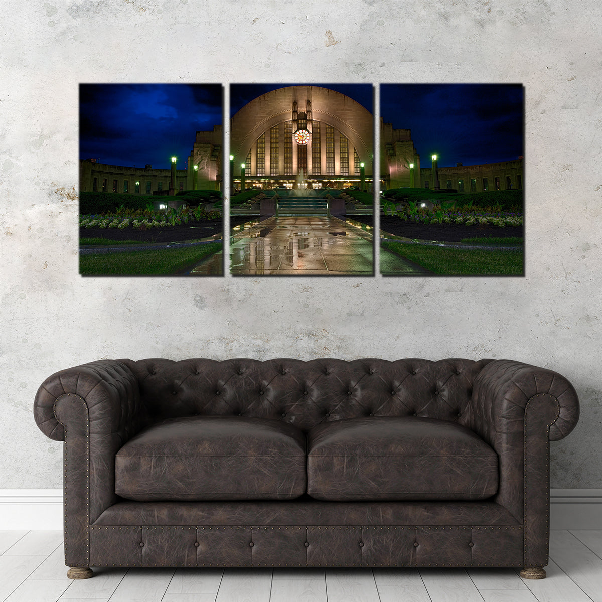 Cincinnati Union Terminal Reflection Wall Art