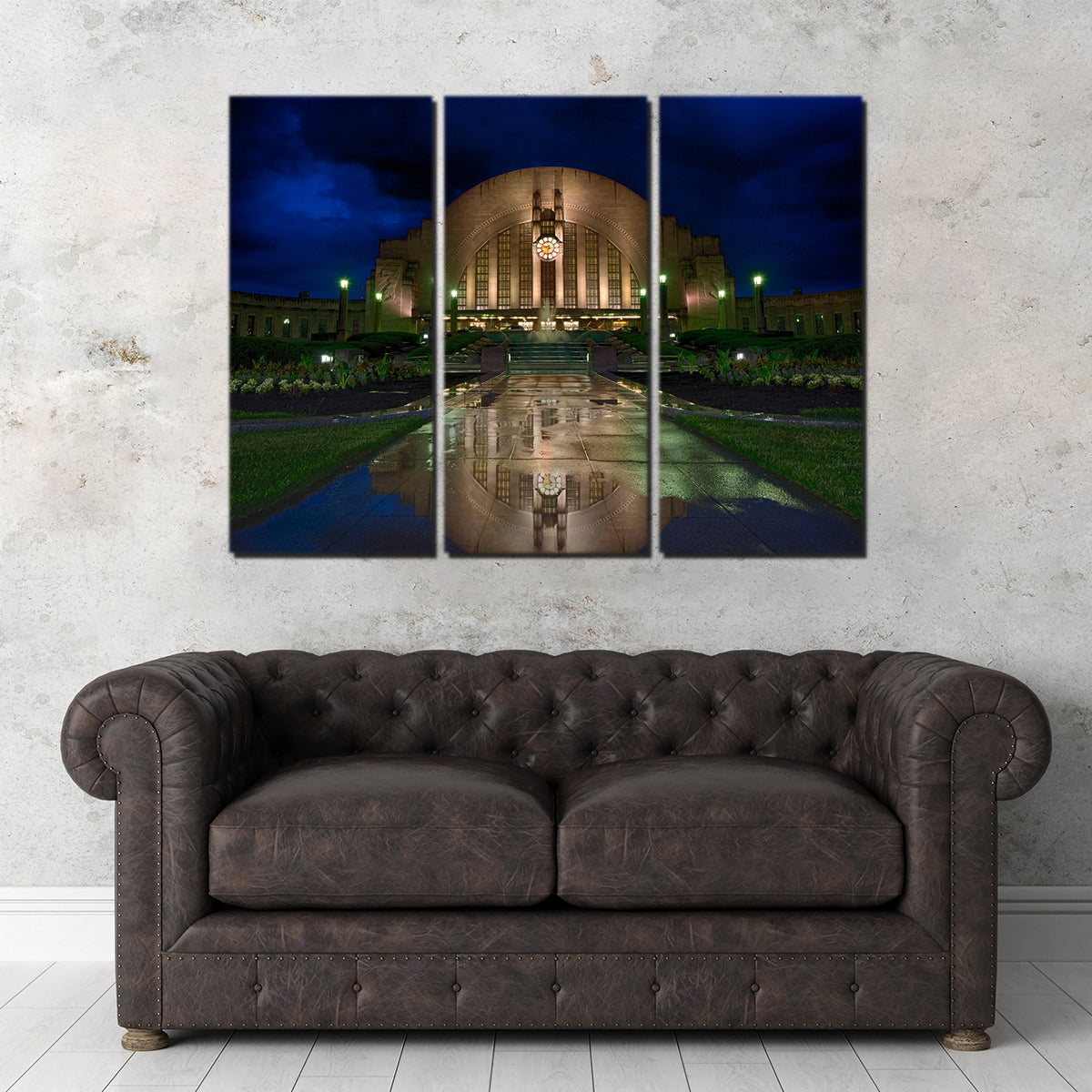 Cincinnati Union Terminal Reflection Wall Art