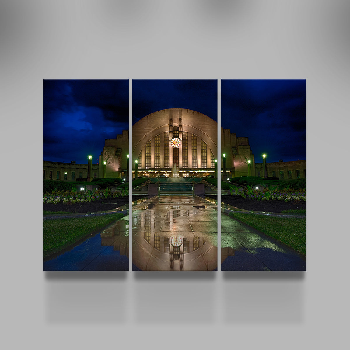 Cincinnati Union Terminal Reflection Wall Art