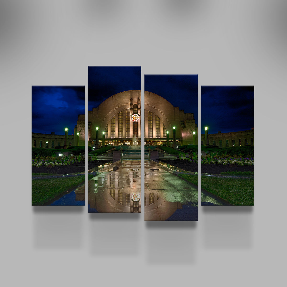 Cincinnati Union Terminal Reflection Wall Art