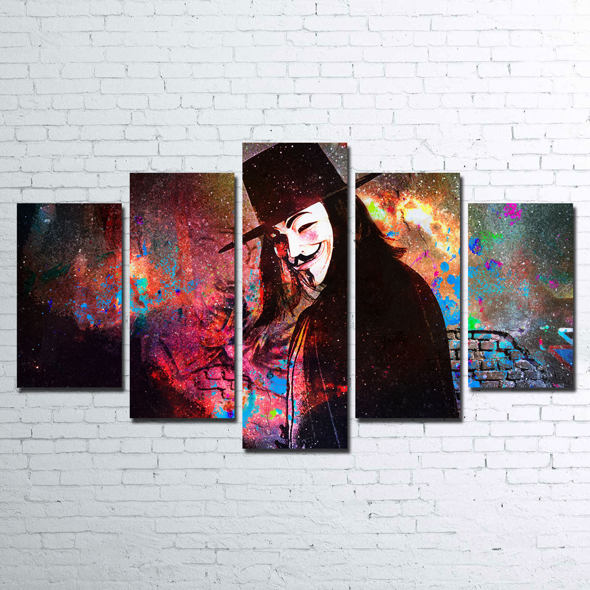 V For Vendetta Canvas Set