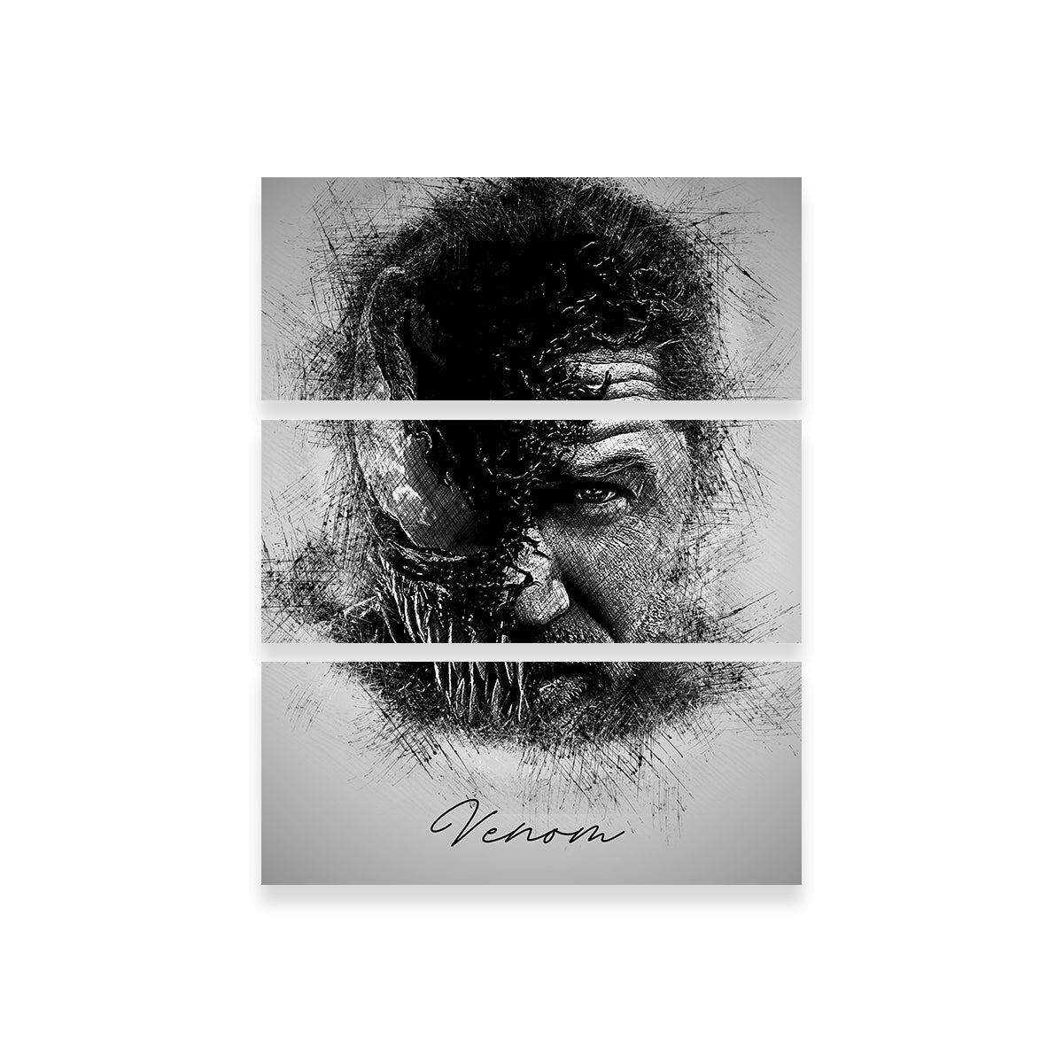 Venom Sketch Wall Art