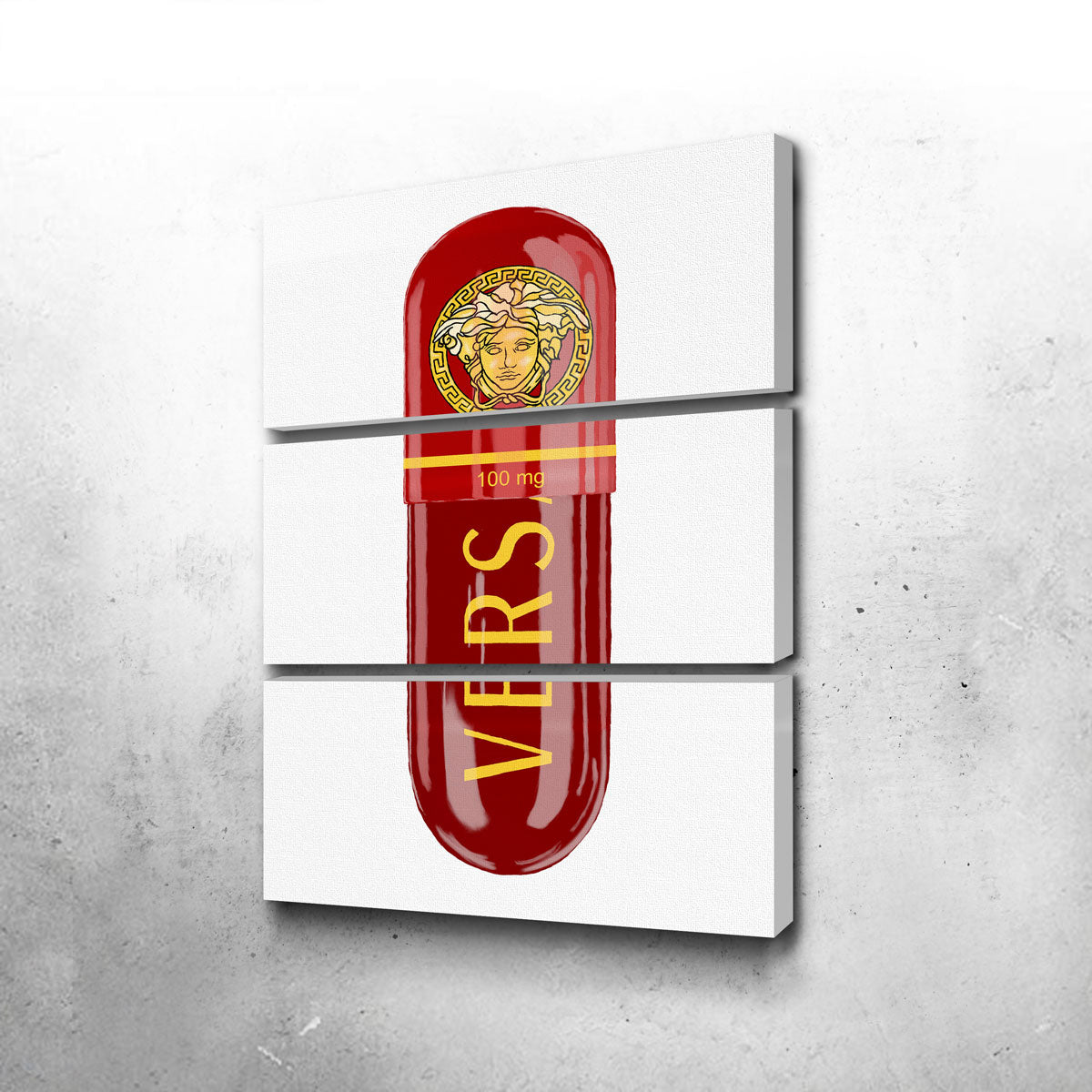 Versace Eros Flame 100MG Wall Art
