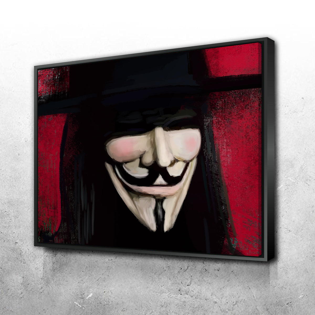 V Close Up Wall Art