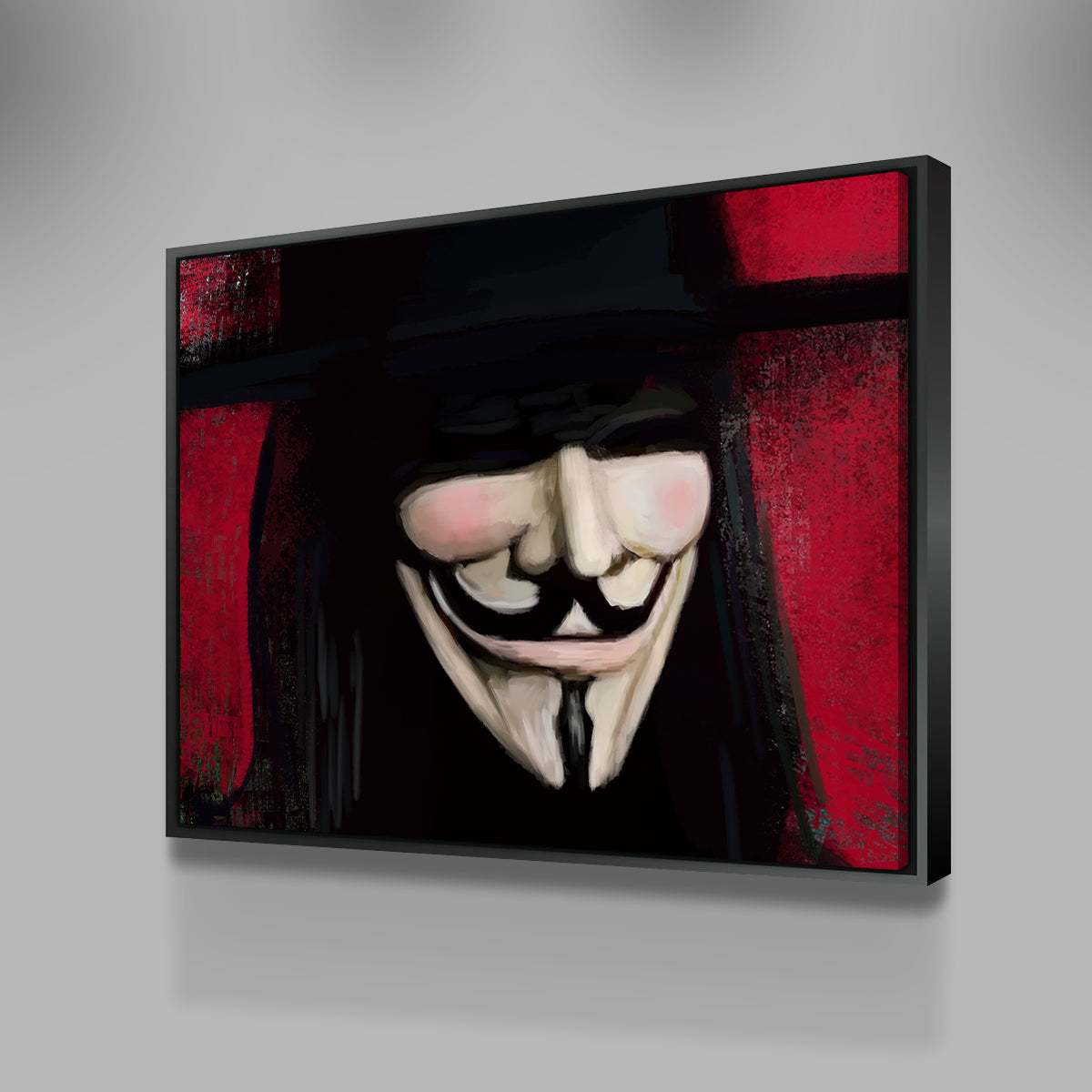 V Close Up Wall Art
