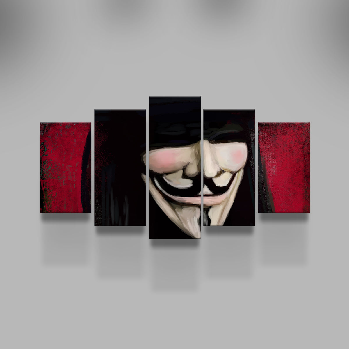V Close Up Wall Art
