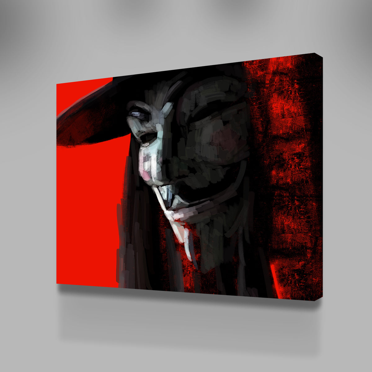 V In Abstract Wall Art
