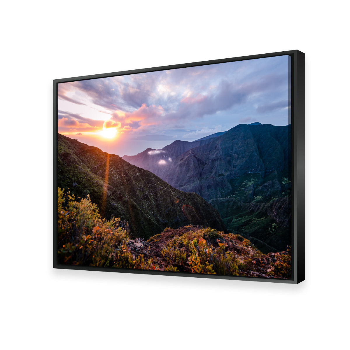Valley Sunset Wall Art
