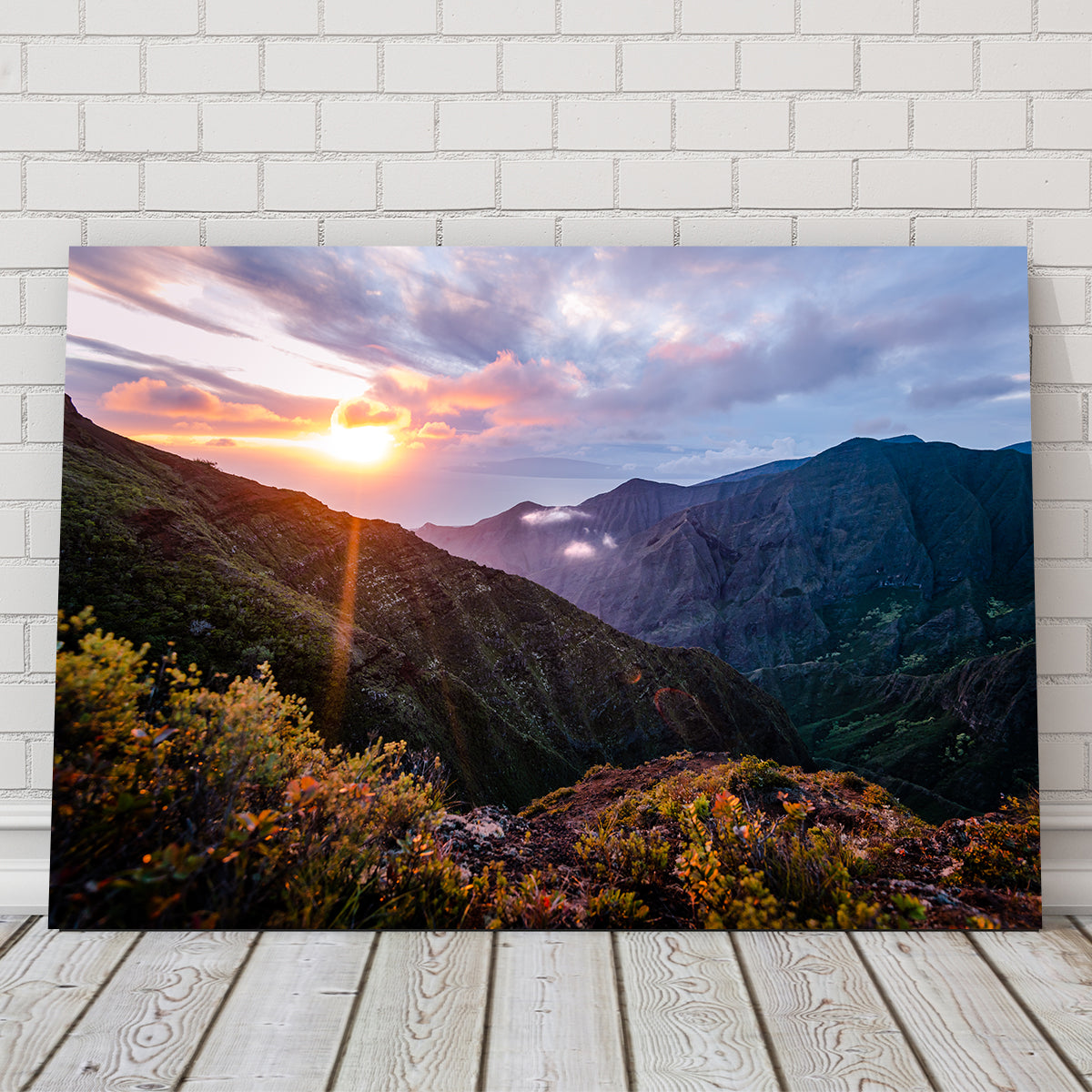 Valley Sunset Wall Art