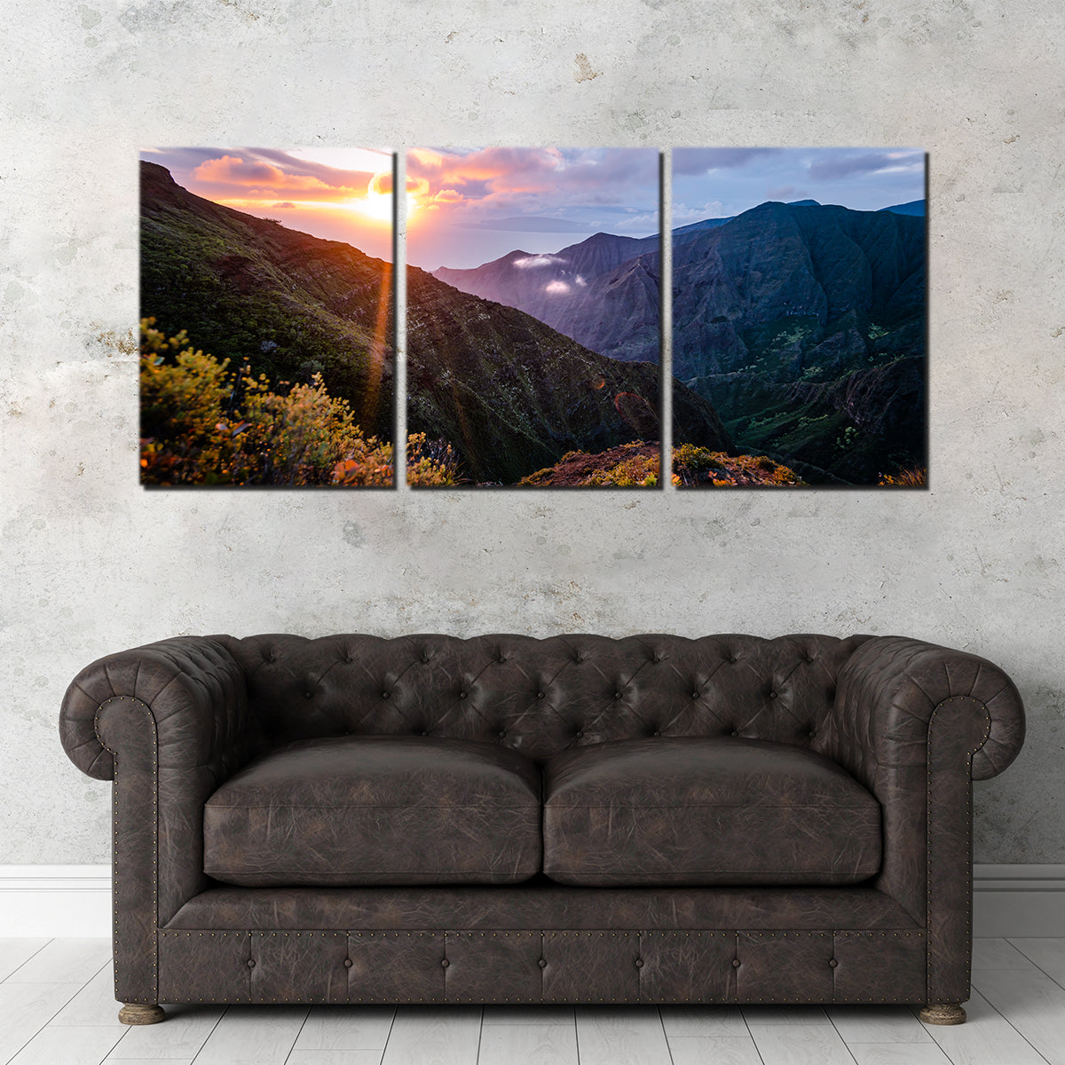 Valley Sunset Wall Art