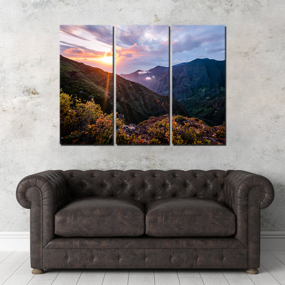 Valley Sunset Wall Art