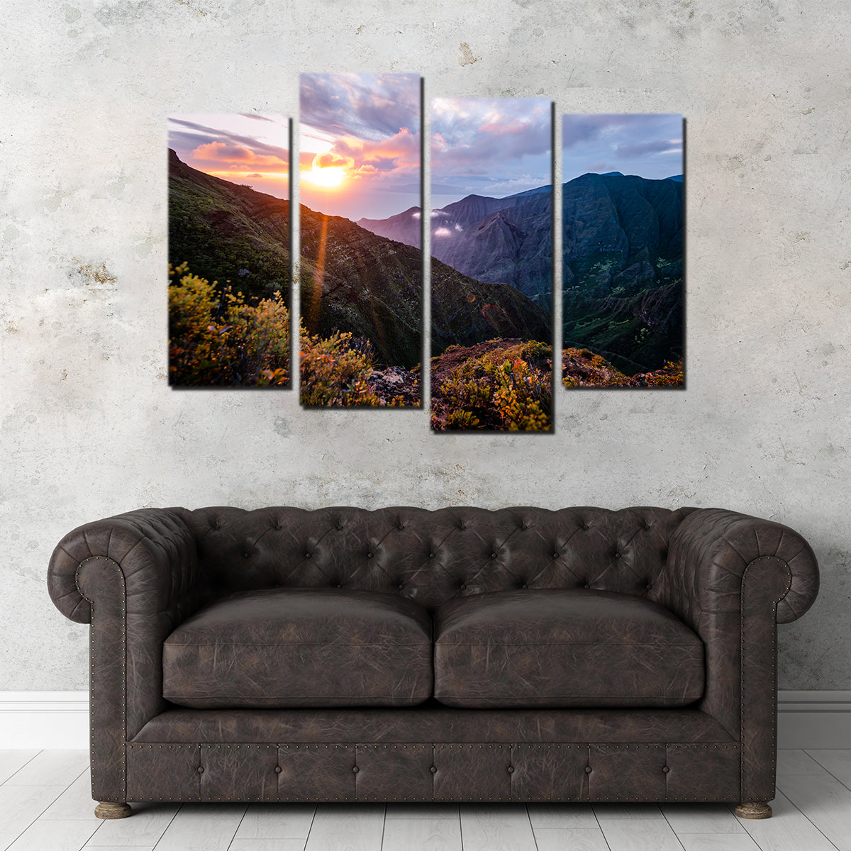 Valley Sunset Wall Art