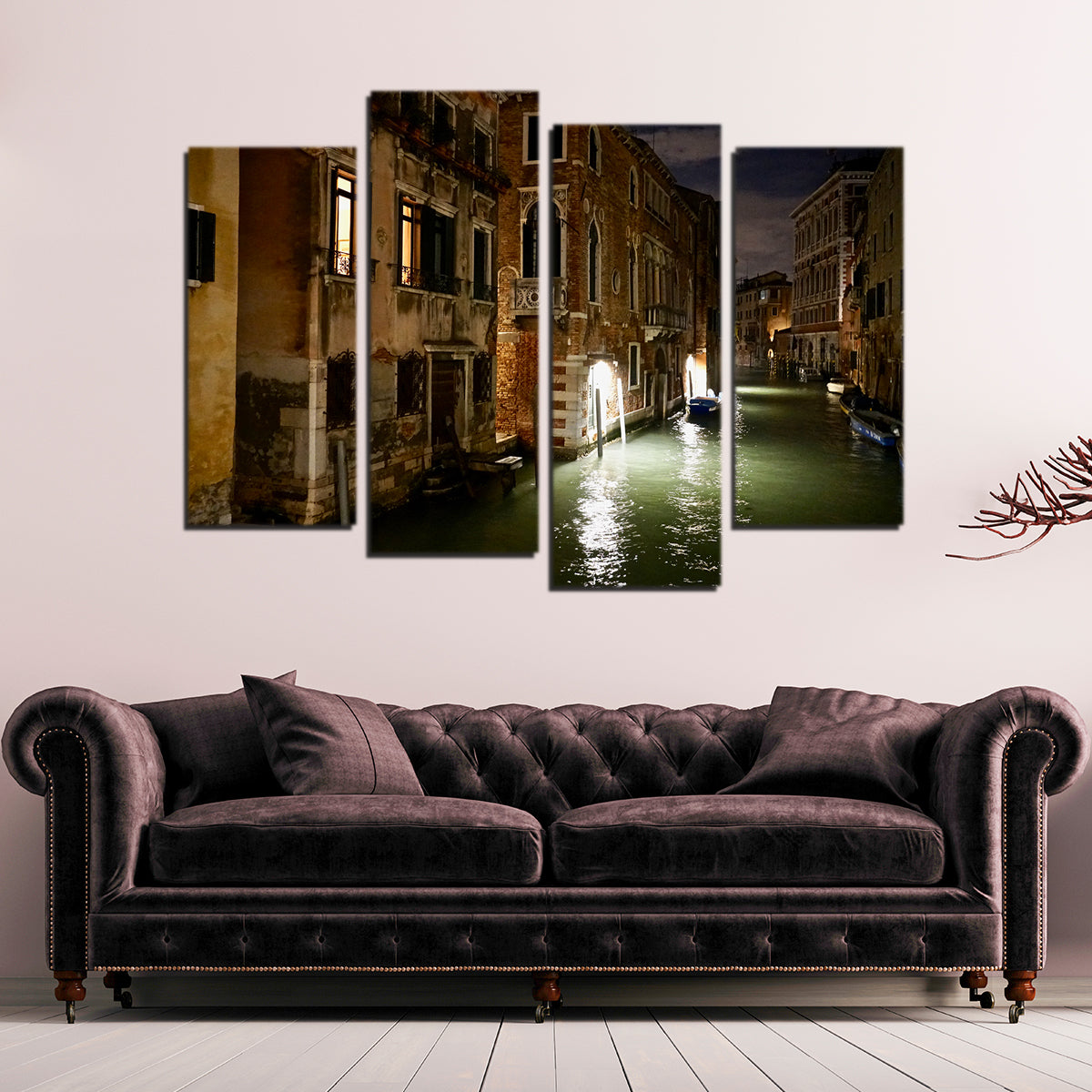 Venice Night Wall Art