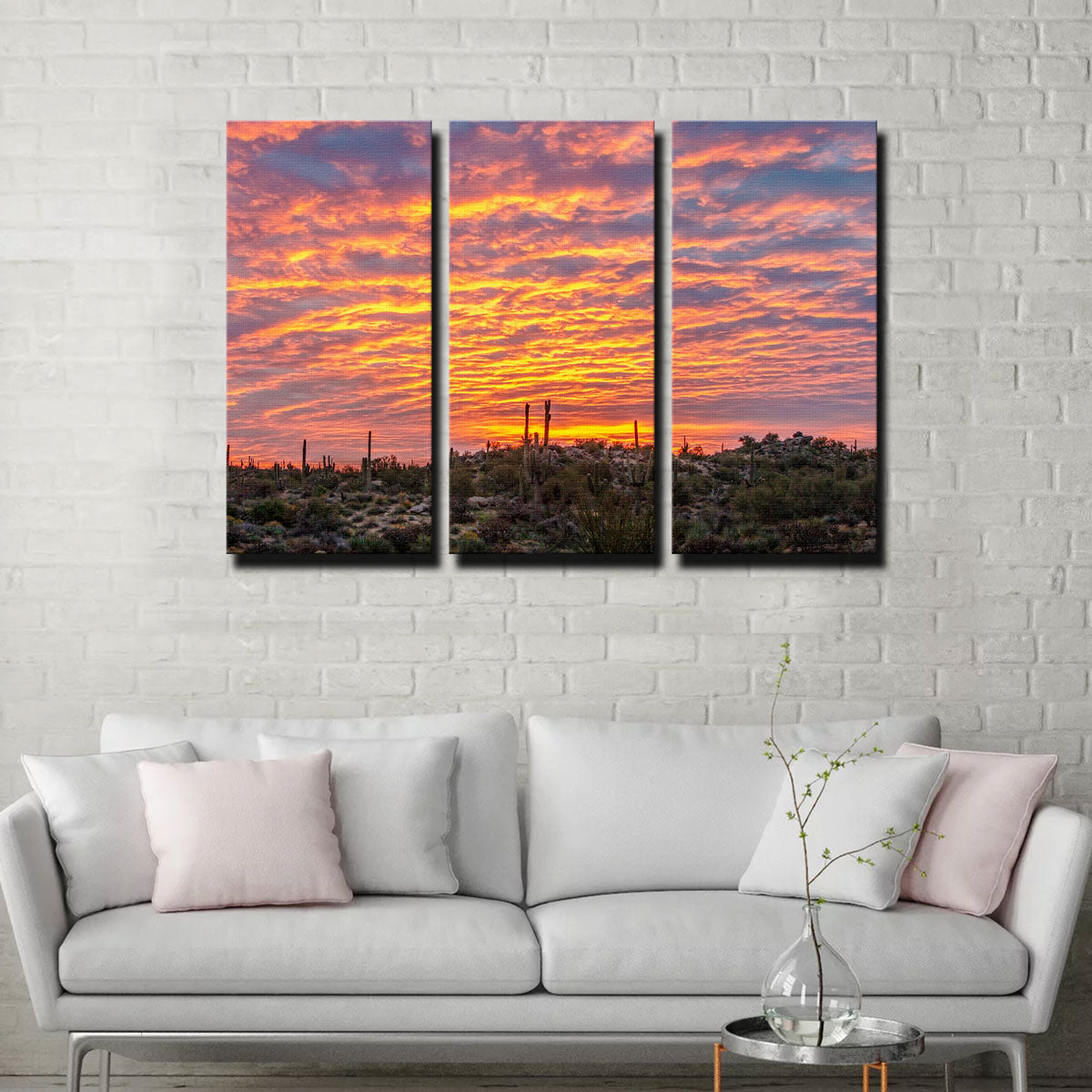 Vibrant Arizona Desert Sunrise Wall Art