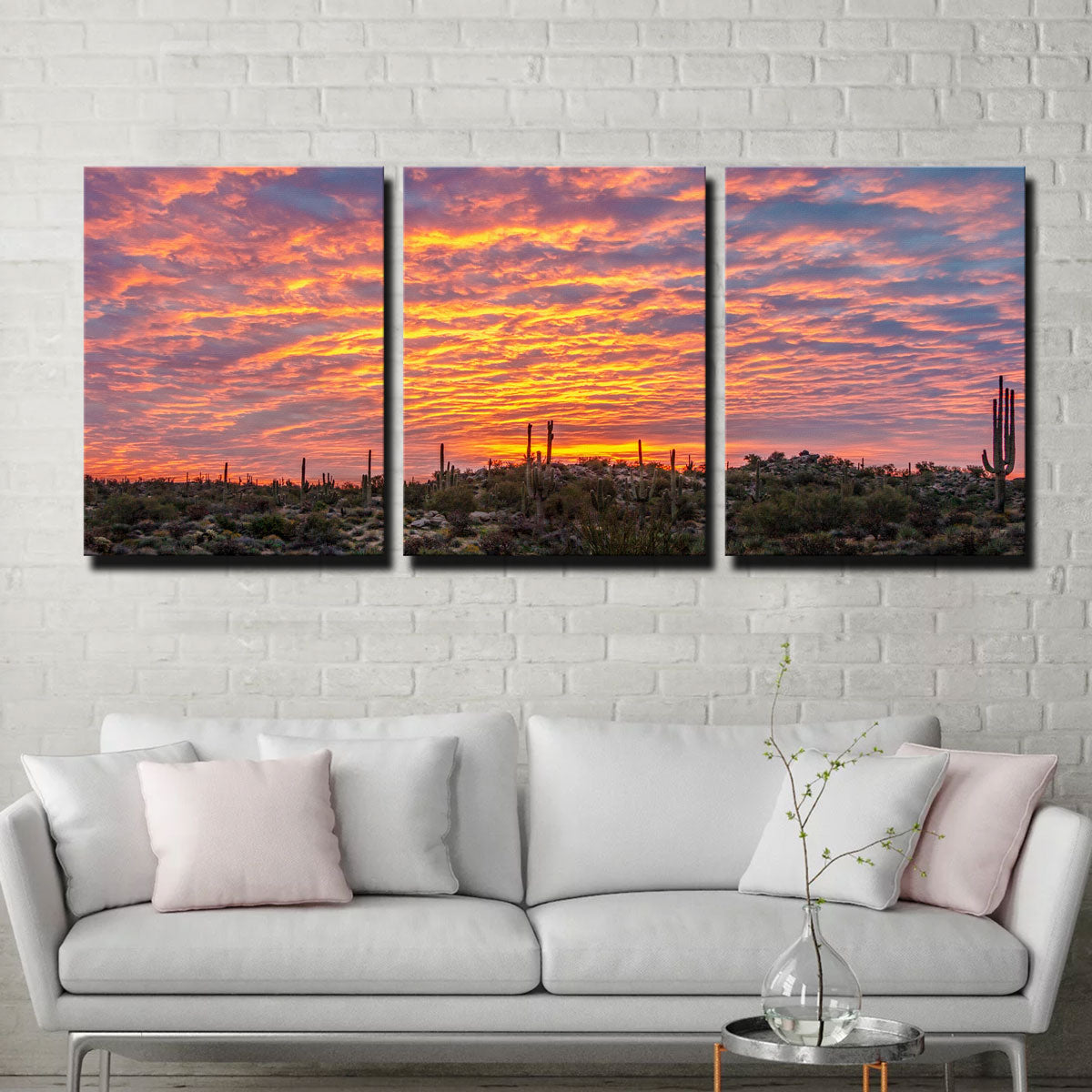 Vibrant Arizona Desert Sunrise Wall Art