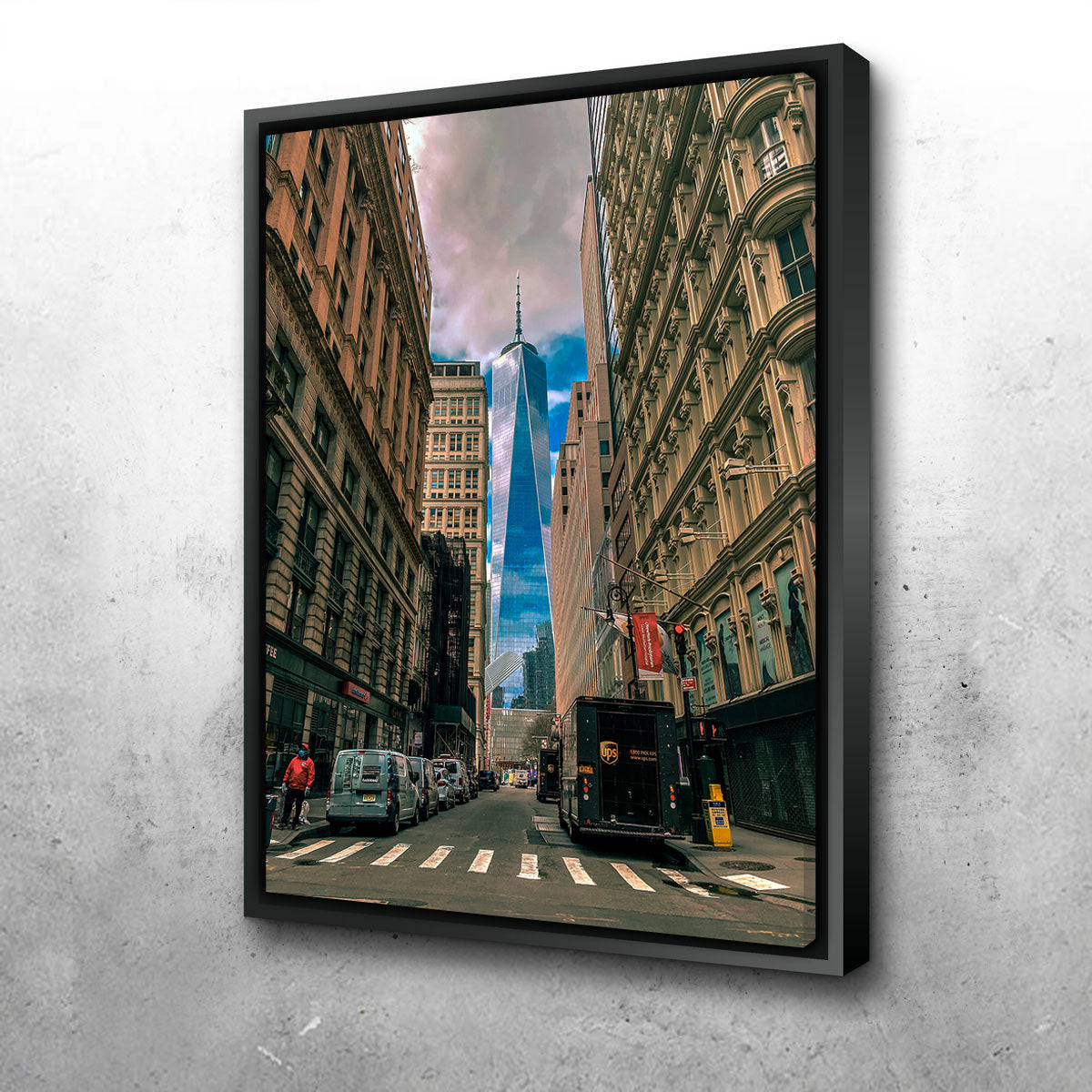 View of the World Trade Center Wall Art