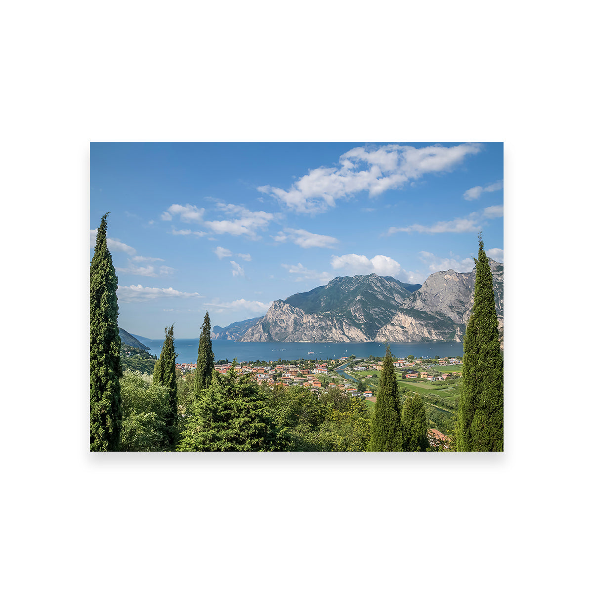 View to Lake Garda Wall Art