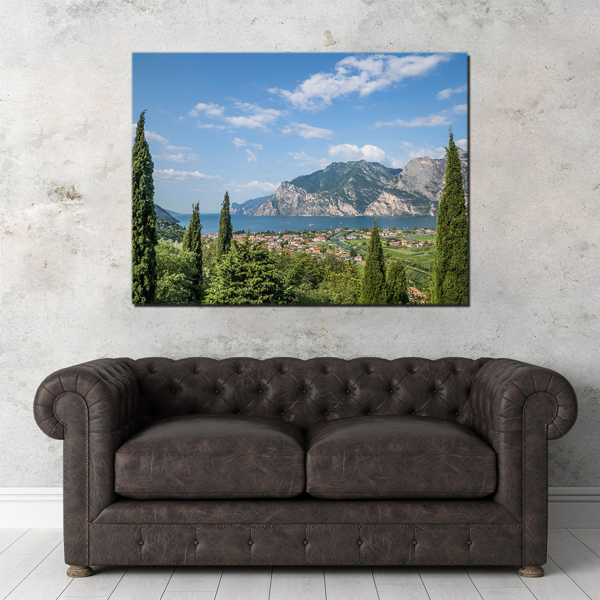 View to Lake Garda Wall Art
