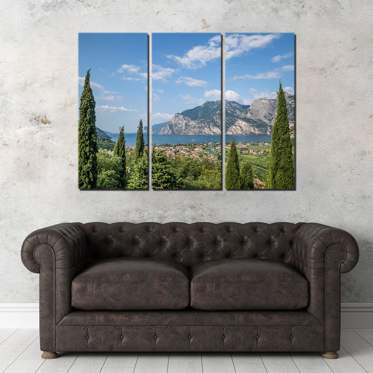 View to Lake Garda Wall Art