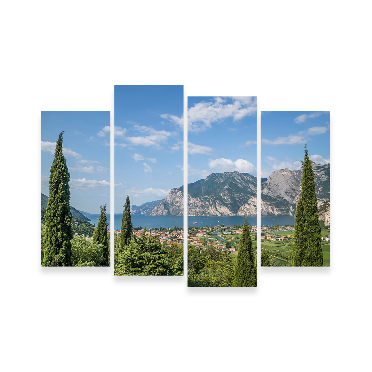 View to Lake Garda Wall Art