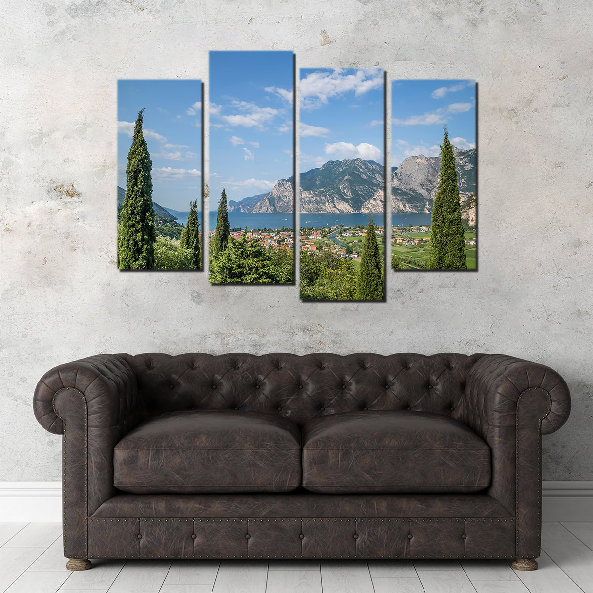 View to Lake Garda Wall Art