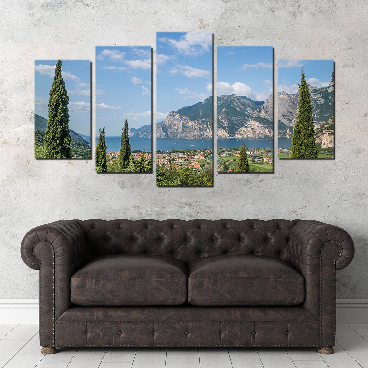 View to Lake Garda Wall Art