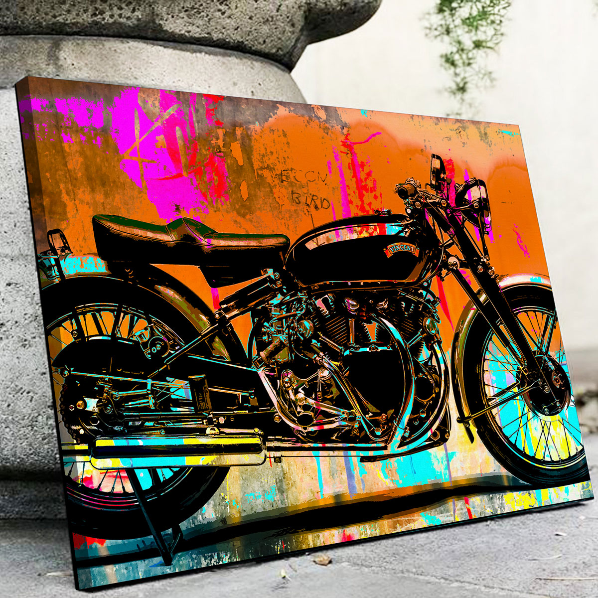 Vincent Black Shadow Wall Art